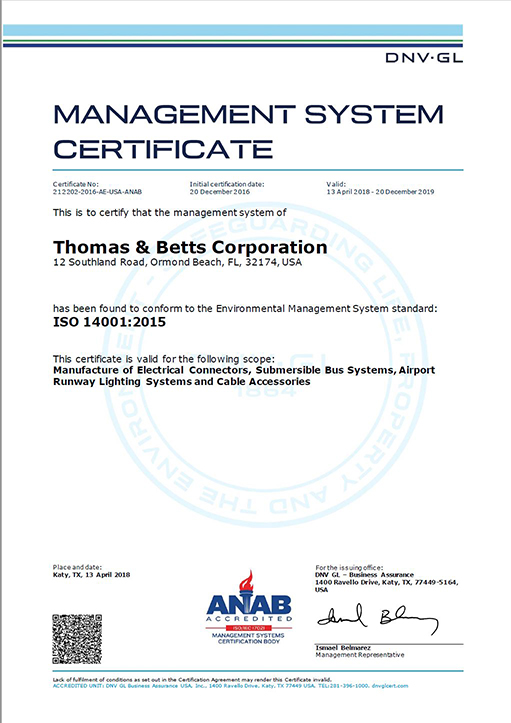 ISO 9000 certificate